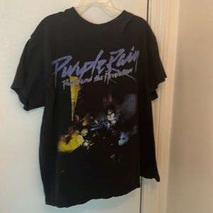 A Purple Rain shirt, Prince, teens small.